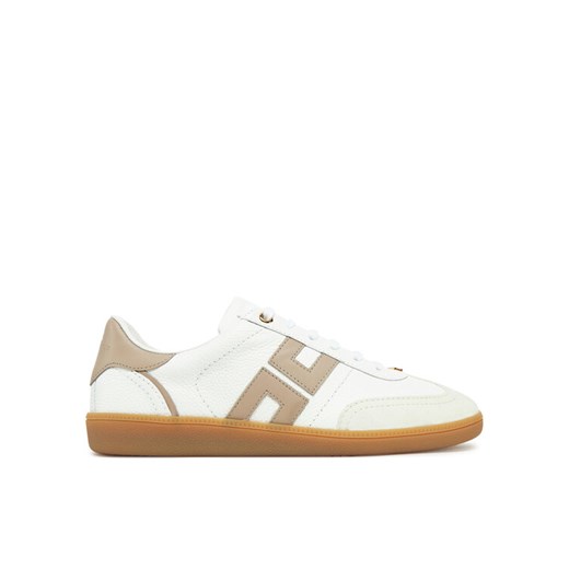 Sneakersy Elisabetta Franchi SA-50G-51E2-V400 Écru ze sklepu eobuwie.pl w kategorii Buty sportowe damskie - zdjęcie 182075749