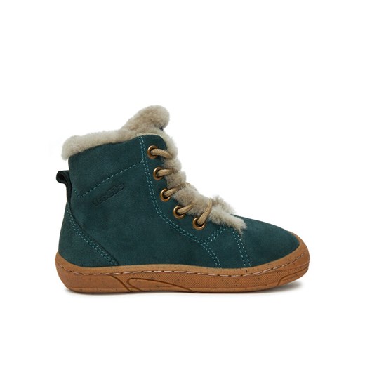 Trzewiki Froddo Minni Suede Laces G2110140-5 S Turkusowy ze sklepu eobuwie.pl w kategorii Buty zimowe dziecięce - zdjęcie 182075807