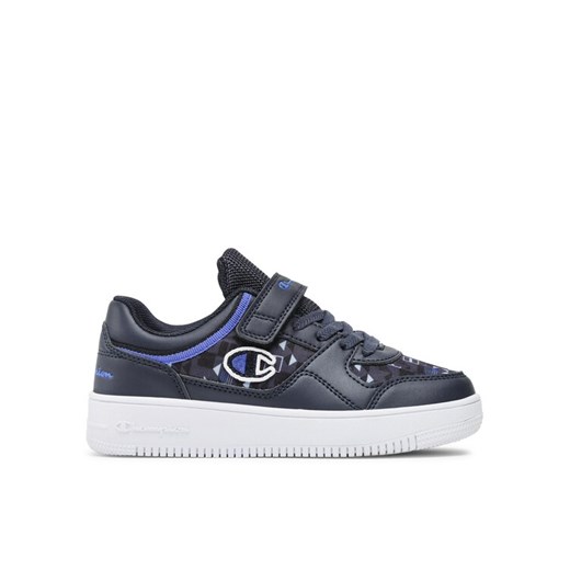 Sneakersy Champion Rebound Graphic S32416-CHA-BS517 Granatowy ze sklepu eobuwie.pl w kategorii Buty sportowe dziecięce - zdjęcie 182075808