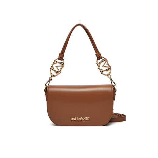 Torebka LOVE MOSCHINO JC4049PP1MLF0201 Brązowy ze sklepu eobuwie.pl w kategorii Torebki damskie - zdjęcie 182075886