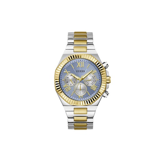 Zegarek Guess Equity GW0703G3 Srebrny ze sklepu eobuwie.pl w kategorii Zegarki - zdjęcie 182076016