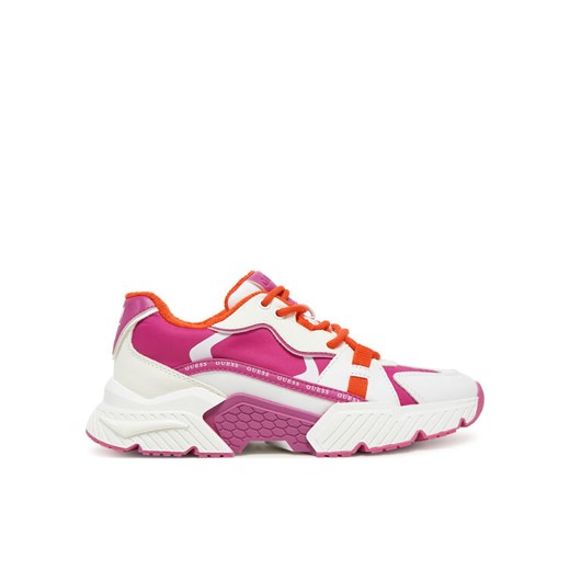 Sneakersy Guess FLJCAR ELE12 Różowy ze sklepu eobuwie.pl w kategorii Buty sportowe damskie - zdjęcie 182076107