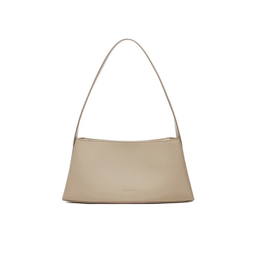 Torebka Calvin Klein Refined Sculpt K60K612574 Beżowy ze sklepu eobuwie.pl w kategorii Torebki damskie - zdjęcie 182076176