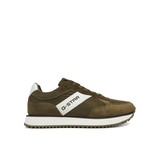 Sneakersy G-Star Raw XAVIER-01-WE Khaki ze sklepu eobuwie.pl w kategorii Buty sportowe męskie - zdjęcie 182076199