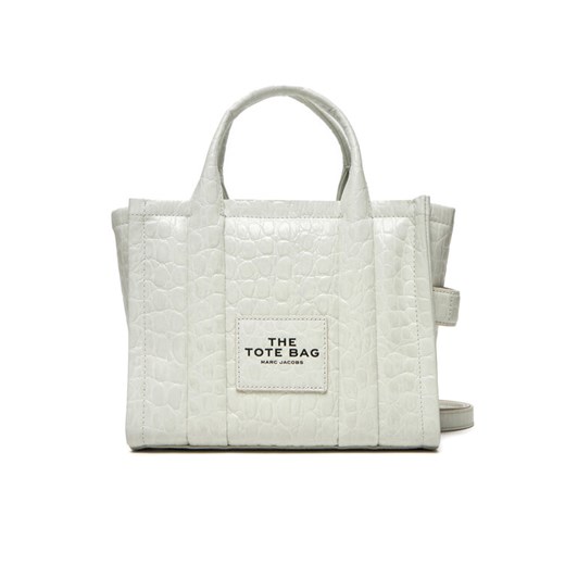 Torebka Marc Jacobs The Croc Embossed Tote Bag H022L01RE22 Écru ze sklepu eobuwie.pl w kategorii Torebki damskie - zdjęcie 182076219