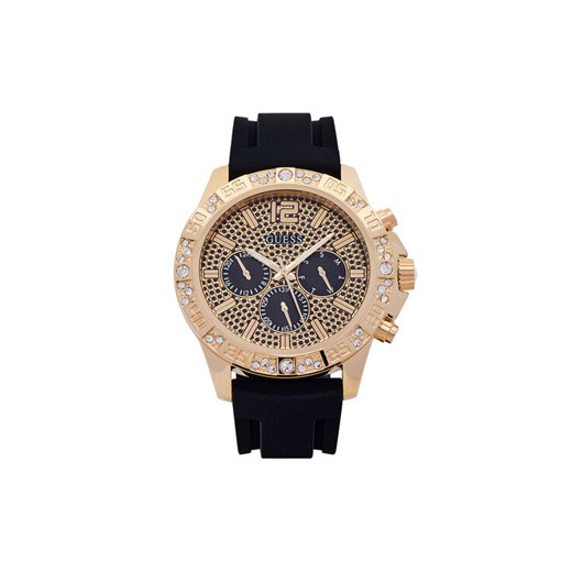 Zegarek Guess Majestic  GW0909G2 Złoty ze sklepu eobuwie.pl w kategorii Zegarki - zdjęcie 182076255