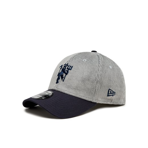 Czapka z daszkiem New Era Microcord 3930 Man U 60432036 Szary ze sklepu eobuwie.pl w kategorii Czapki z daszkiem męskie - zdjęcie 182076318