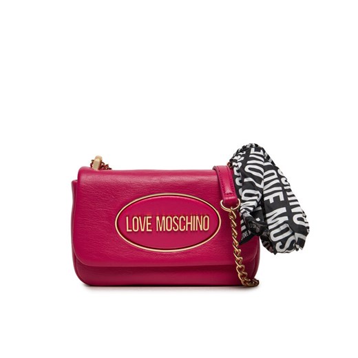 Torebka LOVE MOSCHINO JC4032PP1LLE162A Różowy ze sklepu eobuwie.pl w kategorii Kopertówki - zdjęcie 182076336