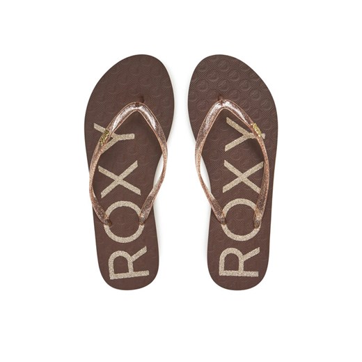 Japonki Roxy ARJL100873 Przezroczysty ze sklepu eobuwie.pl w kategorii Klapki damskie - zdjęcie 182076358