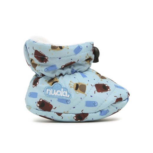 Kapcie Nuvola Baby Printed UNPR20BMSO18 Niebieski ze sklepu eobuwie.pl w kategorii Kapcie dziecięce - zdjęcie 182076518