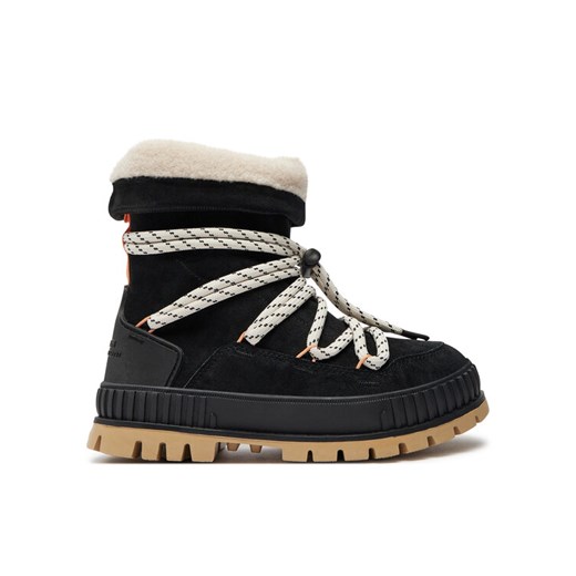Trapery Palladium PALLASHOCK HIVER 94349-008-M Czarny ze sklepu eobuwie.pl w kategorii Śniegowce damskie - zdjęcie 182076596
