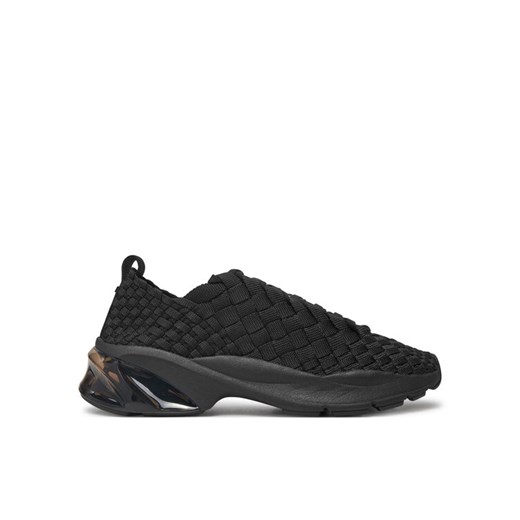 Sneakersy Tory Burch Good Luck Woven Trainer 159962 Czarny ze sklepu eobuwie.pl w kategorii Buty sportowe damskie - zdjęcie 182076647