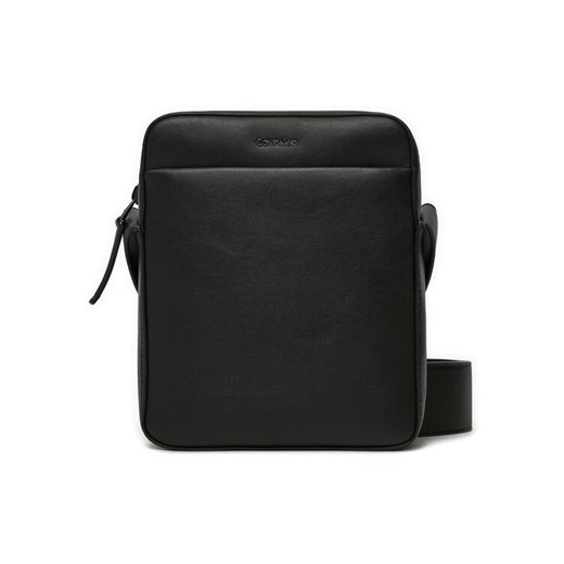 Saszetka Calvin Klein Ck Refined Reporter K50K512755 Czarny ze sklepu eobuwie.pl w kategorii Saszetki - zdjęcie 182076708