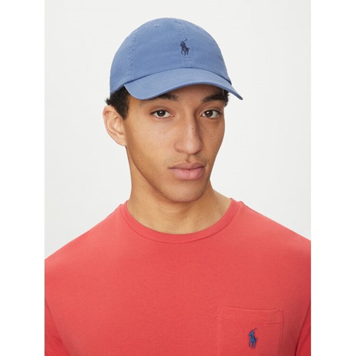 Czapka z daszkiem Polo Ralph Lauren Chino Ball Cap 710667709148 Niebieski ze sklepu eobuwie.pl w kategorii Czapki z daszkiem męskie - zdjęcie 182076729