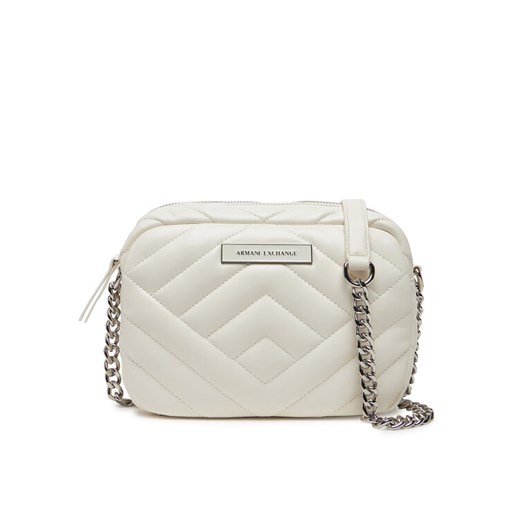 Torebka Armani Exchange 949158 4R742 U0003 Écru ze sklepu eobuwie.pl w kategorii Kopertówki - zdjęcie 182076745