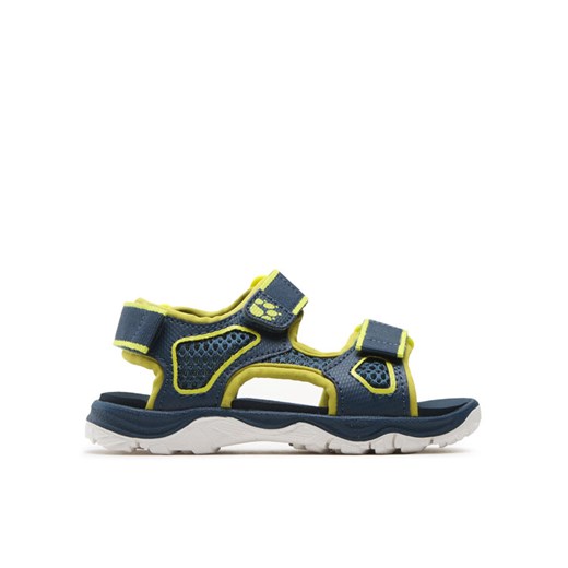 Sandały Jack Wolfskin Taracp Beach Sandal K 4039531 Turkusowy ze sklepu eobuwie.pl w kategorii Sandały dziecięce - zdjęcie 182076786