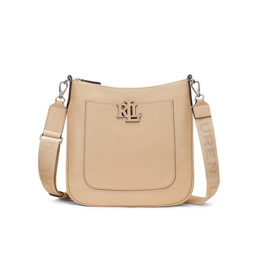 Torebka LAUREN RALPH LAUREN Cameryn 431970152006 Beżowy ze sklepu eobuwie.pl w kategorii Listonoszki - zdjęcie 182076795