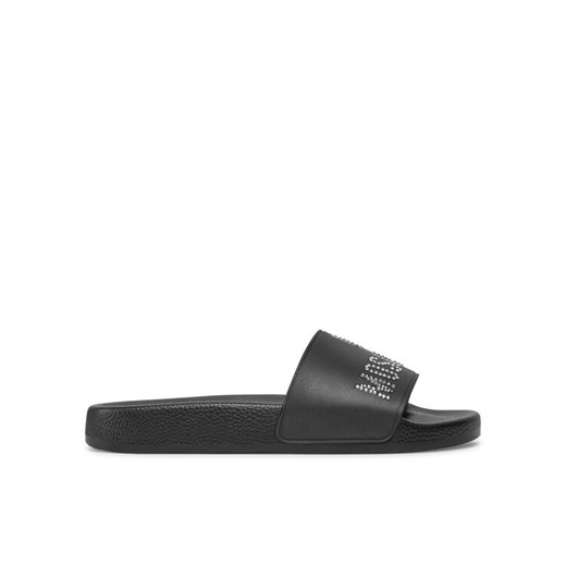 Klapki LOVE MOSCHINO JA28122G1II13000 Czarny ze sklepu eobuwie.pl w kategorii Klapki damskie - zdjęcie 182076926