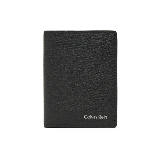 Duży Portfel Męski Calvin Klein Warmth K50K512683 Czarny ze sklepu eobuwie.pl w kategorii Portfele męskie - zdjęcie 182076979