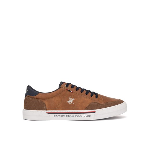 Tenisówki Beverly Hills Polo Club V5-6248 Brązowy ze sklepu eobuwie.pl w kategorii Trampki męskie - zdjęcie 182077018