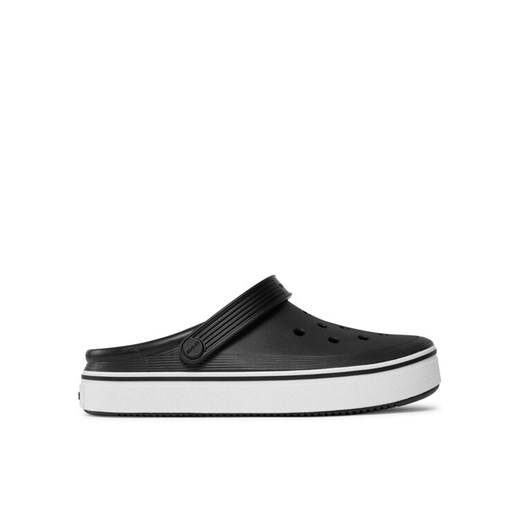 Klapki Crocs Crocs Crocband Clean Clog 208371 Czarny ze sklepu eobuwie.pl w kategorii Klapki damskie - zdjęcie 182077027