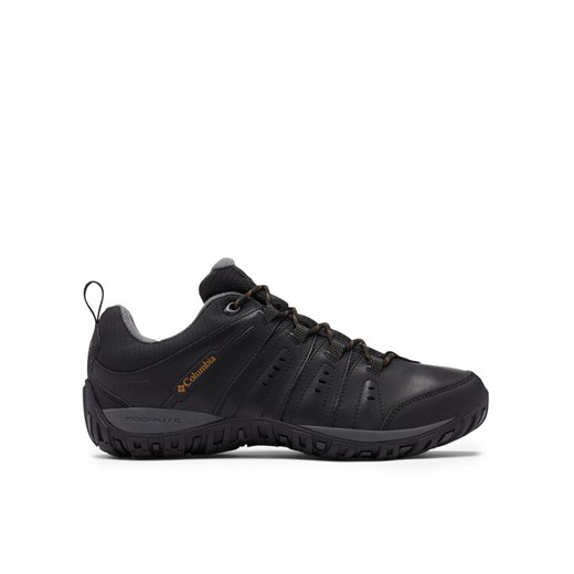 Trekkingi Columbia Woodburn II Waterproof 1553001 Czarny ze sklepu eobuwie.pl w kategorii Buty trekkingowe męskie - zdjęcie 182077048