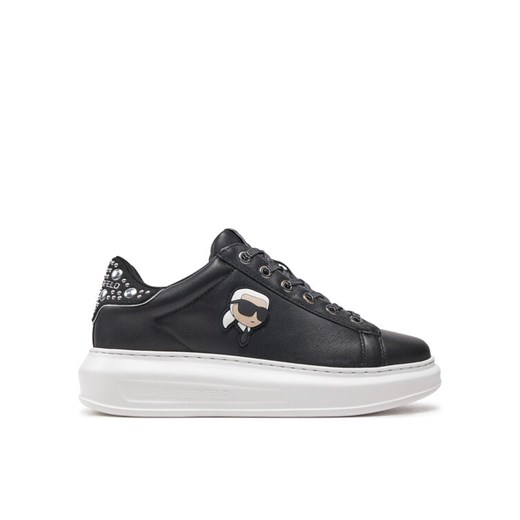 Sneakersy KARL LAGERFELD KL62529M Czarny ze sklepu eobuwie.pl w kategorii Buty sportowe damskie - zdjęcie 182077096