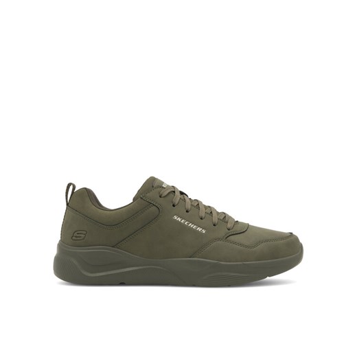 Sneakersy Skechers Libration 8790157 OLV Zielony ze sklepu eobuwie.pl w kategorii Buty sportowe męskie - zdjęcie 182077187