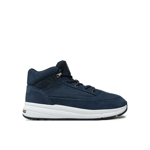 Sneakersy Tommy Hilfiger Hilfiger Warm Nubuck Hybrid B FM0FM05189 Granatowy Tommy Hilfiger 40 eobuwie.pl