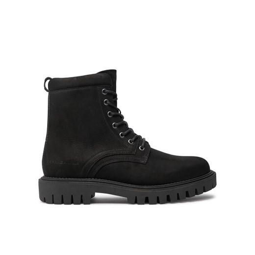 Trapery Tommy Hilfiger Casual Hilfiger Chunk Z Nbk Boot FM0FM05149 Czarny ze sklepu eobuwie.pl w kategorii Buty zimowe męskie - zdjęcie 182077249