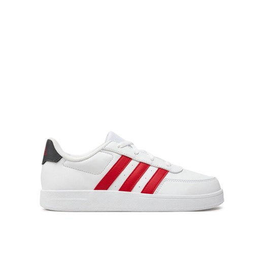 Sneakersy adidas Breaknet 2.0 K JH6677 Biały ze sklepu eobuwie.pl w kategorii Buty sportowe dziecięce - zdjęcie 182077296