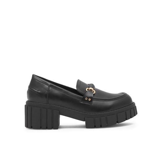 Loafersy DeeZee INGE WS5785-19 Czarny ze sklepu eobuwie.pl w kategorii Półbuty damskie - zdjęcie 182077357