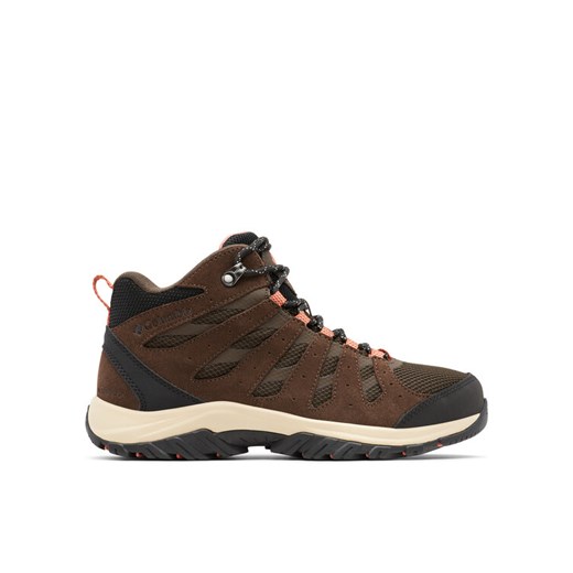 Trekkingi Columbia Redmond III Mid Waterproof 1940611 Brązowy ze sklepu eobuwie.pl w kategorii Buty trekkingowe damskie - zdjęcie 182077378