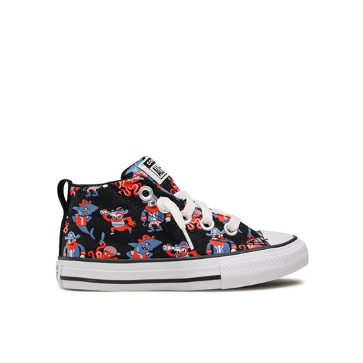 Trampki Converse Chuck Taylor All Star Street Mid 672732C Czarny ze sklepu eobuwie.pl w kategorii Trampki dziecięce - zdjęcie 182077389
