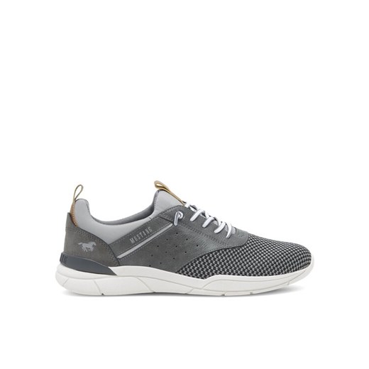 Sneakersy Mustang 4138-313 Szary ze sklepu eobuwie.pl w kategorii Buty sportowe męskie - zdjęcie 182077417