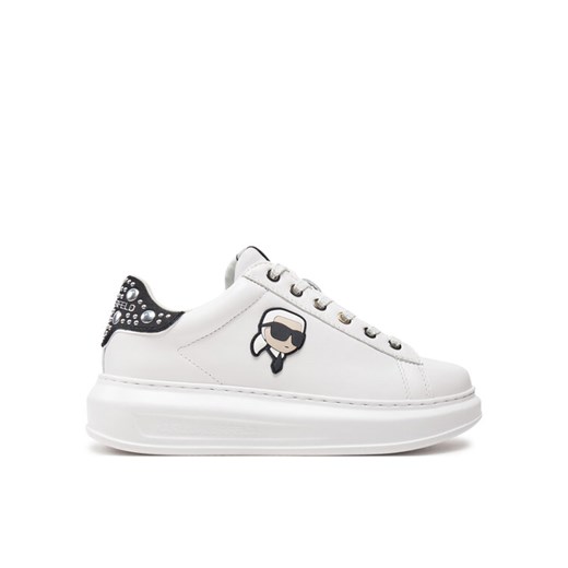 Sneakersy KARL LAGERFELD KL62529M Biały ze sklepu eobuwie.pl w kategorii Buty sportowe damskie - zdjęcie 182077445