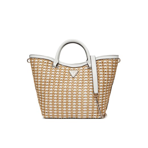 Torebka Guess HWWG96 47220 Beżowy ze sklepu eobuwie.pl w kategorii Torby Shopper bag - zdjęcie 182077459