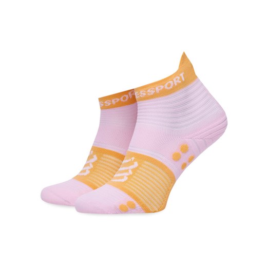 Skarpety Niskie Unisex Compressport Pro Racing V4.0 Run Low XU00047B Pomarańczowy ze sklepu eobuwie.pl w kategorii Skarpetki męskie - zdjęcie 182077507