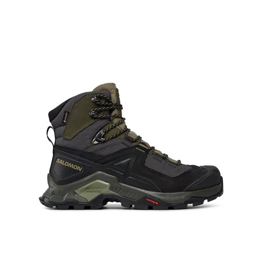 Trekkingi Salomon Quest Element Gtx GORE-TEX 414571 28 V0 Zielony ze sklepu eobuwie.pl w kategorii Buty trekkingowe męskie - zdjęcie 182077539