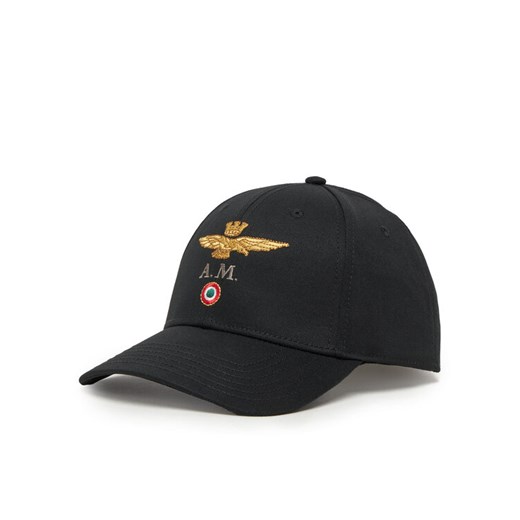 Czapka z daszkiem Aeronautica Militare 251HA1100CT2848 Czarny ze sklepu eobuwie.pl w kategorii Czapki z daszkiem męskie - zdjęcie 182077547