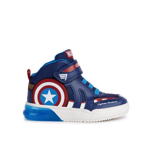 Sneakersy Geox MARVEL J Grayjay Boy J369YC 0FU50 C0735 D Granatowy ze sklepu eobuwie.pl w kategorii Buty sportowe dziecięce - zdjęcie 182077578