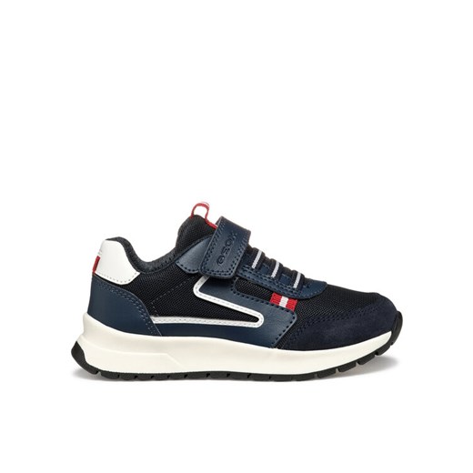 Sneakersy Geox J Briezee J36GMA 01454 C4244 S Granatowy ze sklepu eobuwie.pl w kategorii Buty sportowe dziecięce - zdjęcie 182077579