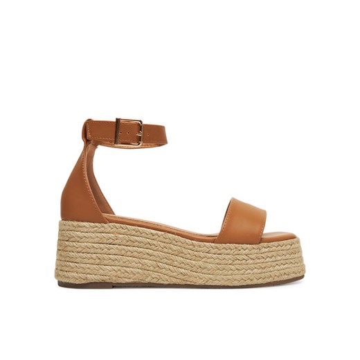 Espadryle DeeZee Q020 Brązowy 38 eobuwie.pl