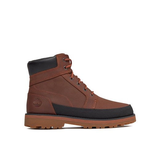 Trapery Timberland Courma Kid Boot W/ Rand TB0A62WNF131 Brązowy ze sklepu eobuwie.pl w kategorii Buty zimowe dziecięce - zdjęcie 182077758