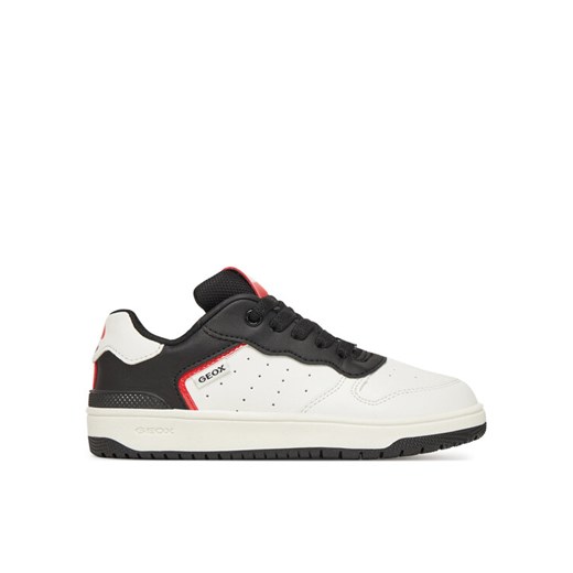Sneakersy Geox J Washiba J55LQC 5450 C0404 S Biały ze sklepu eobuwie.pl w kategorii Buty sportowe dziecięce - zdjęcie 182077776