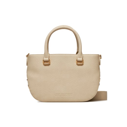 Torebka LOVE MOSCHINO JC4101PP1ILT0110 Beżowy ze sklepu eobuwie.pl w kategorii Torby Shopper bag - zdjęcie 182077779