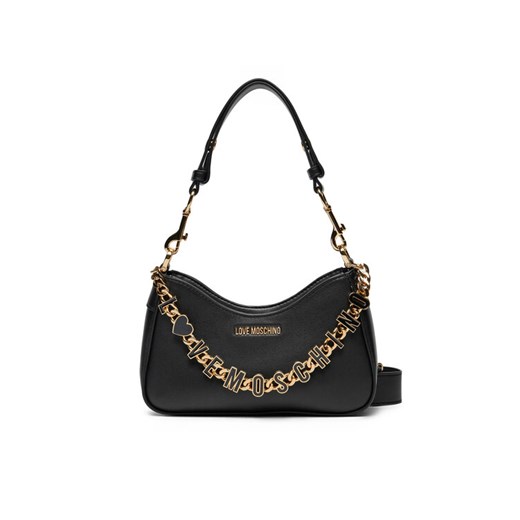 Torebka LOVE MOSCHINO JC4070PP1ML1300A Czarny ze sklepu eobuwie.pl w kategorii Torebki damskie - zdjęcie 182077899