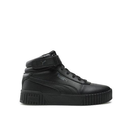Sneakersy Puma Carina 2.0 Mid Jr 387376 01 Czarny ze sklepu eobuwie.pl w kategorii Buty sportowe damskie - zdjęcie 182077949