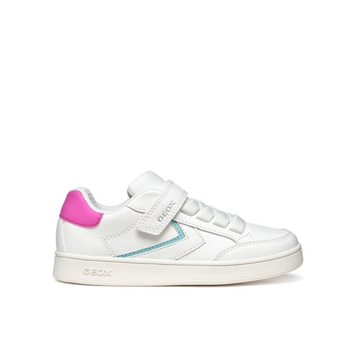 Sneakersy Geox J Eclyper J55LRB 5411 C0563 M Biały ze sklepu eobuwie.pl w kategorii Buty sportowe dziecięce - zdjęcie 182078006