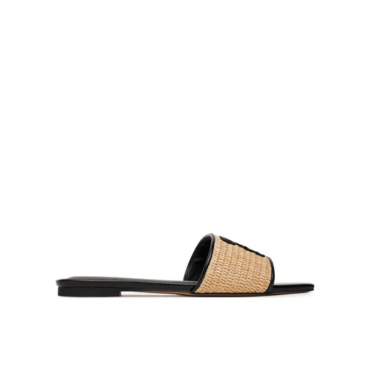 Klapki Nine West SMRL393661 Beżowy ze sklepu eobuwie.pl w kategorii Klapki damskie - zdjęcie 182078048